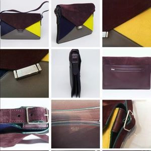 SOLD $2500 celine cluch shoulder handbag
